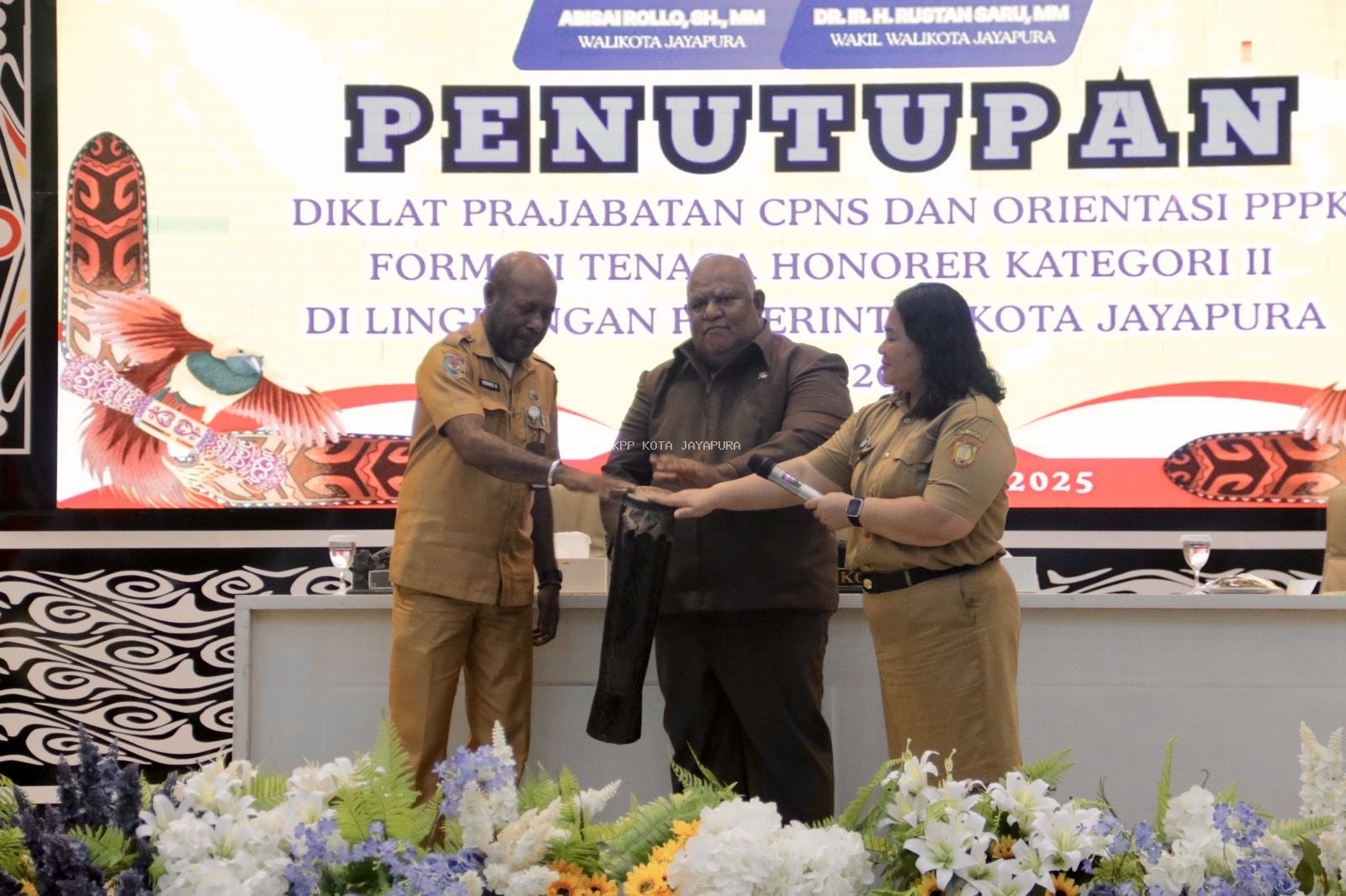 BKPP Kota Jayapura tutup diklat prajabatan, siapkan ASN berintegritas dan profesional