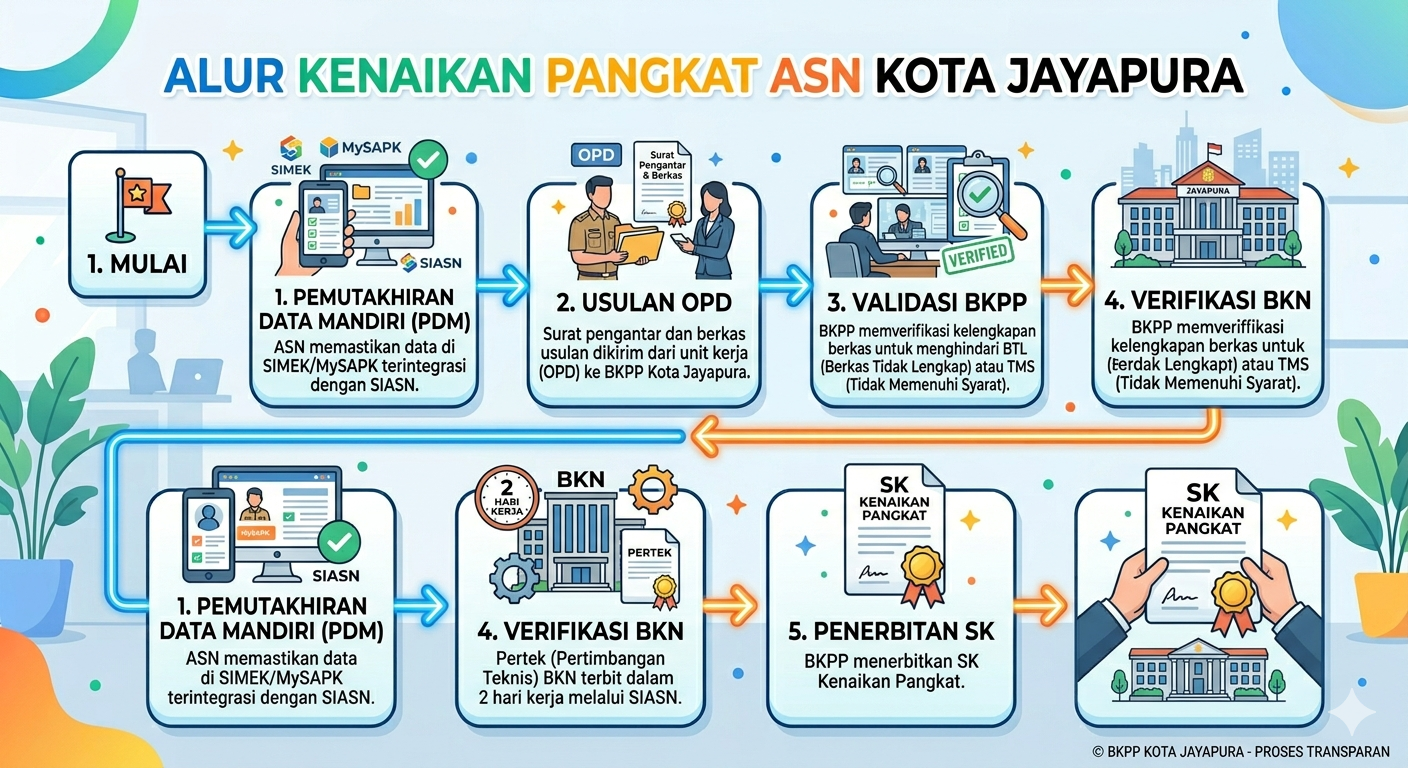 ALUR KENAIKAN PANGKAT